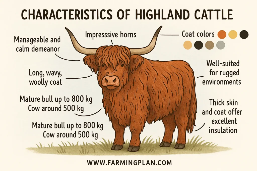 Characteristics Of Highland Cattle