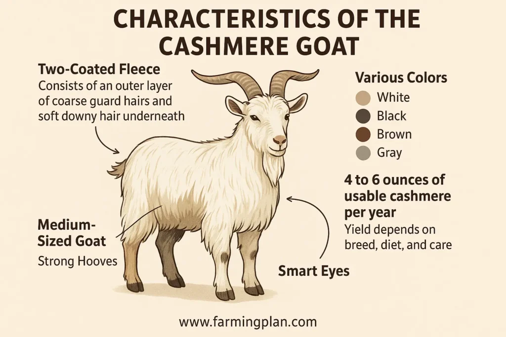 Characteristics of the Cashmere Goat
