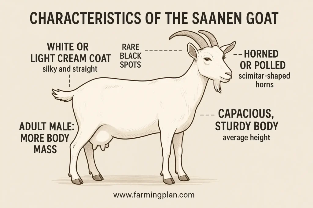Characteristics of the Saanen Goat
