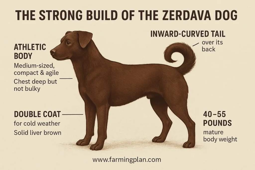 Characteristics of the Zerdava Dog