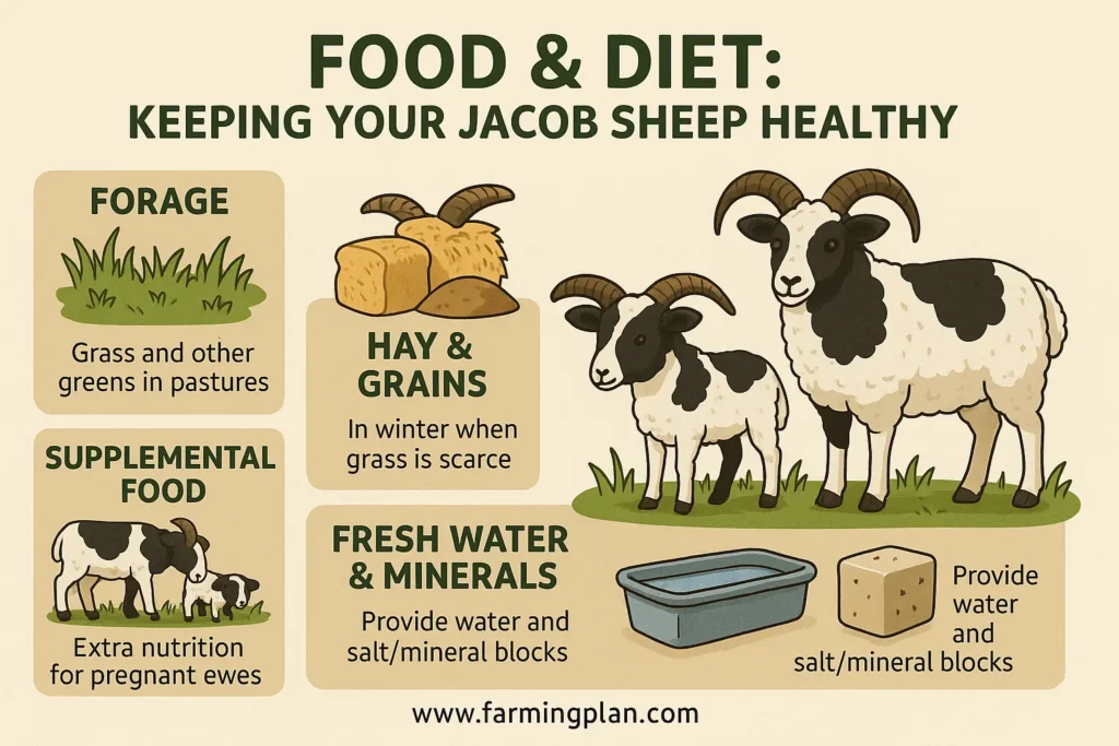 Food & Diet: Keeping Your Jacob Sheep Healthy