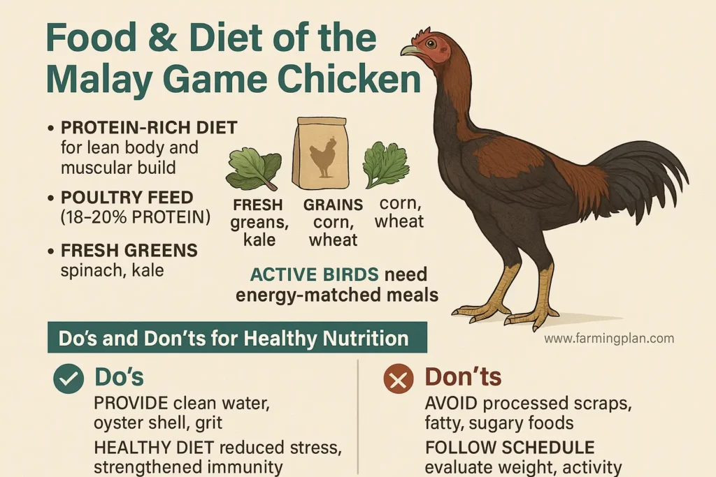 Food-Diet-of-the-Malay-Game-Chicken