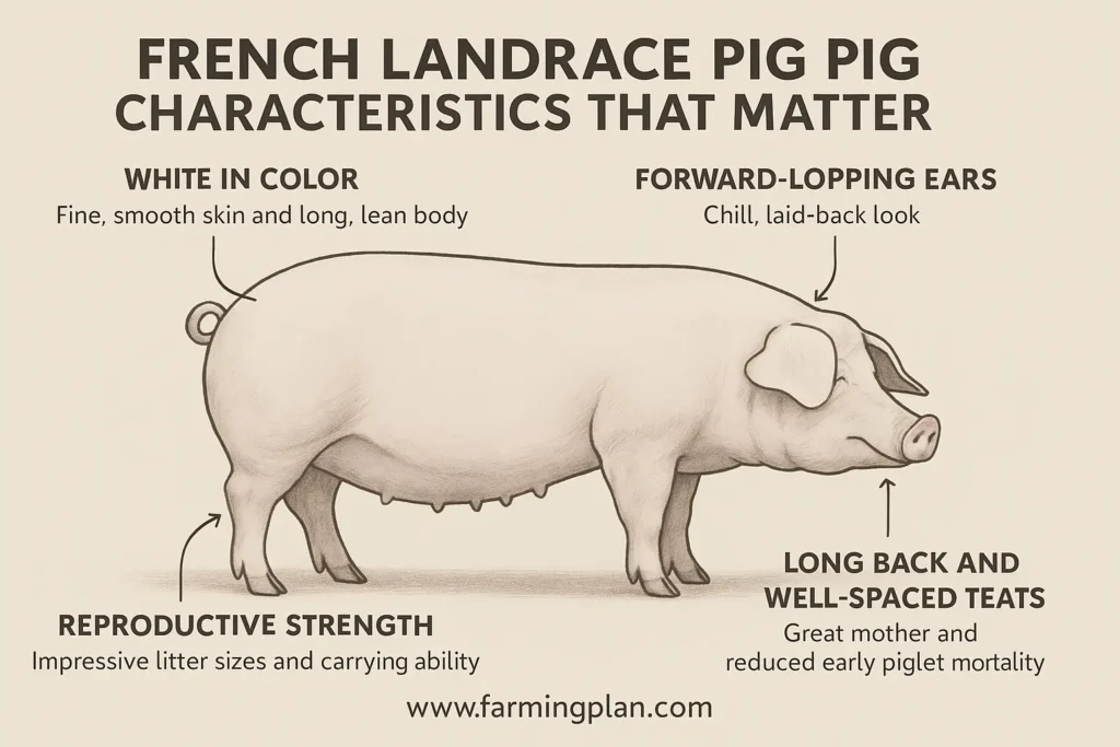 French Landrace Pig Characteristics That Matter