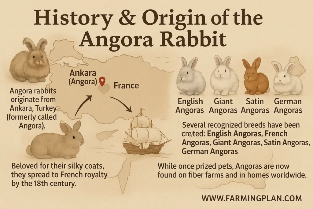 History & Origin of the Angora Rabbit
