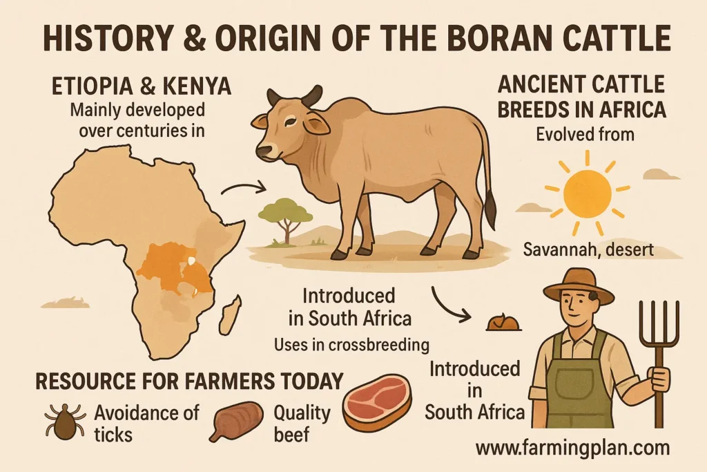 History and Origin of the Boran cattle