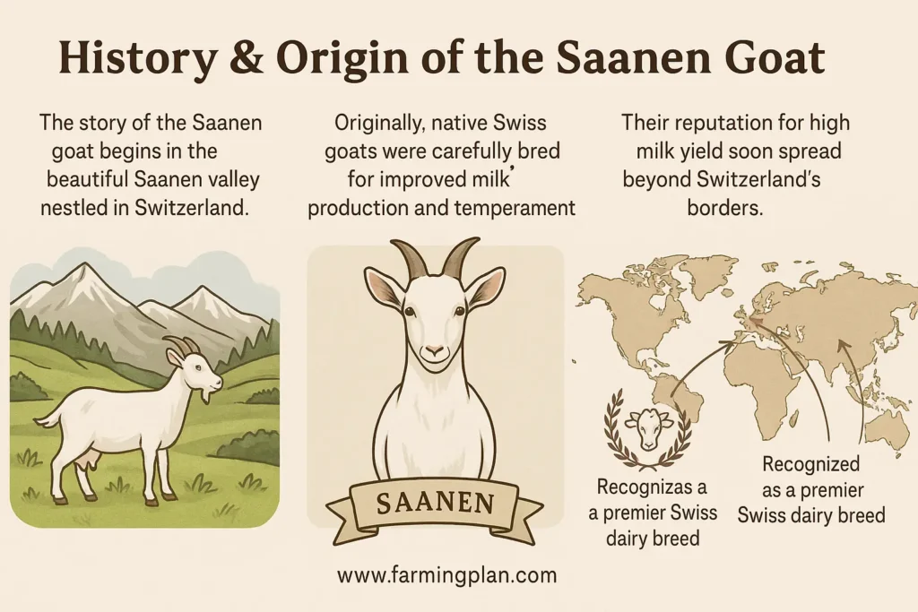 History and Origin of the Saanen Goat