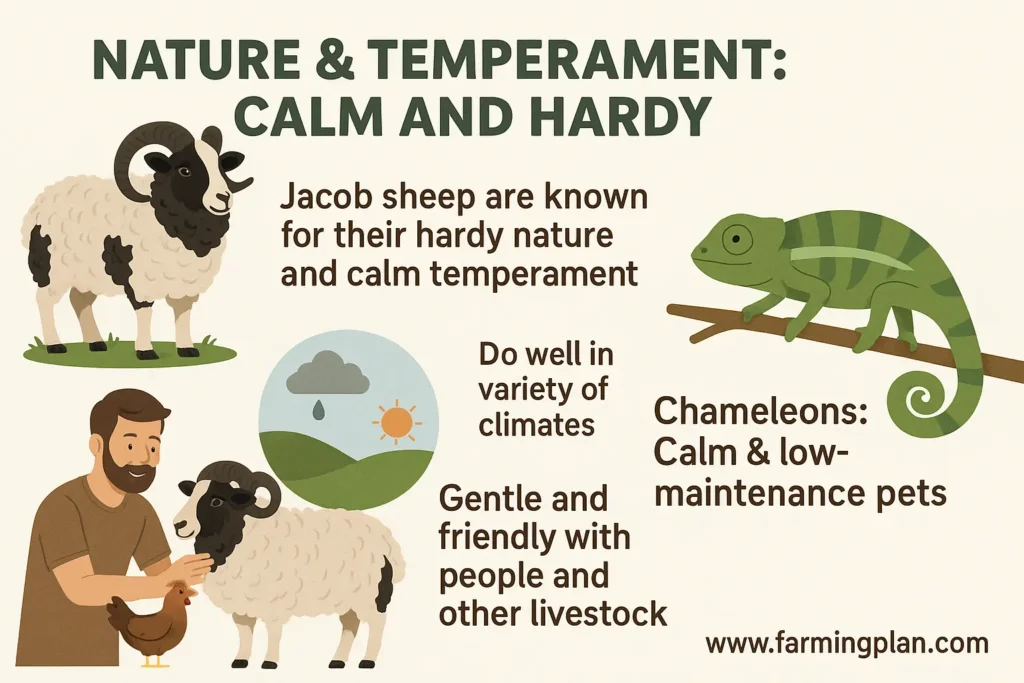Nature & Temperament Calm and Hardy