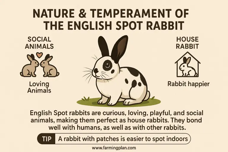 Nature & Temperament of the English Spot Rabbit