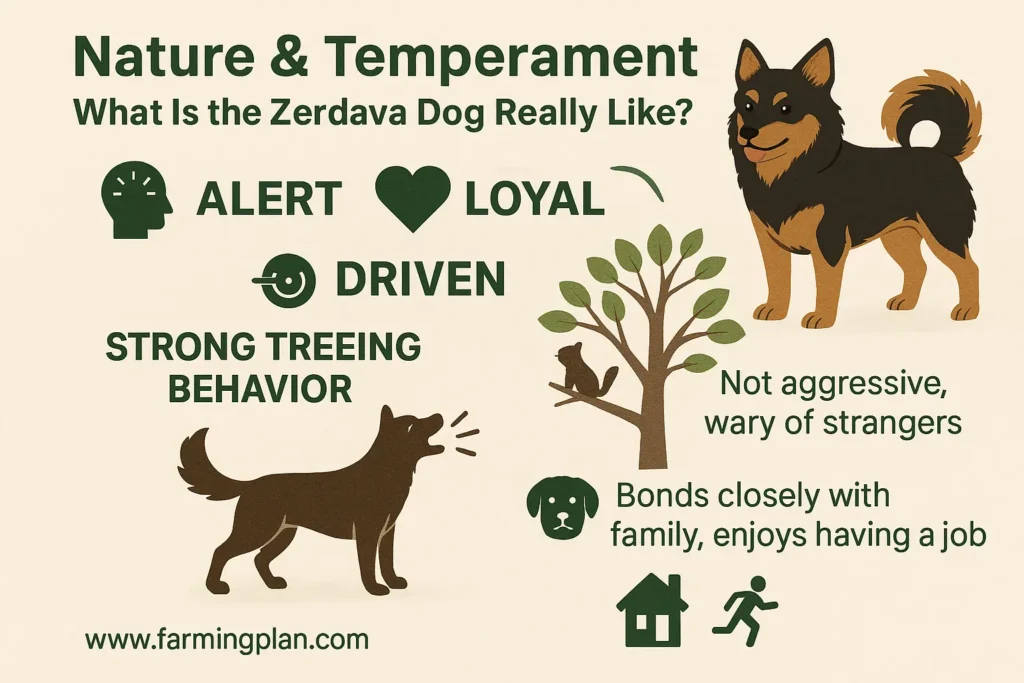 Nature & Temperament of the Zerdava Dog