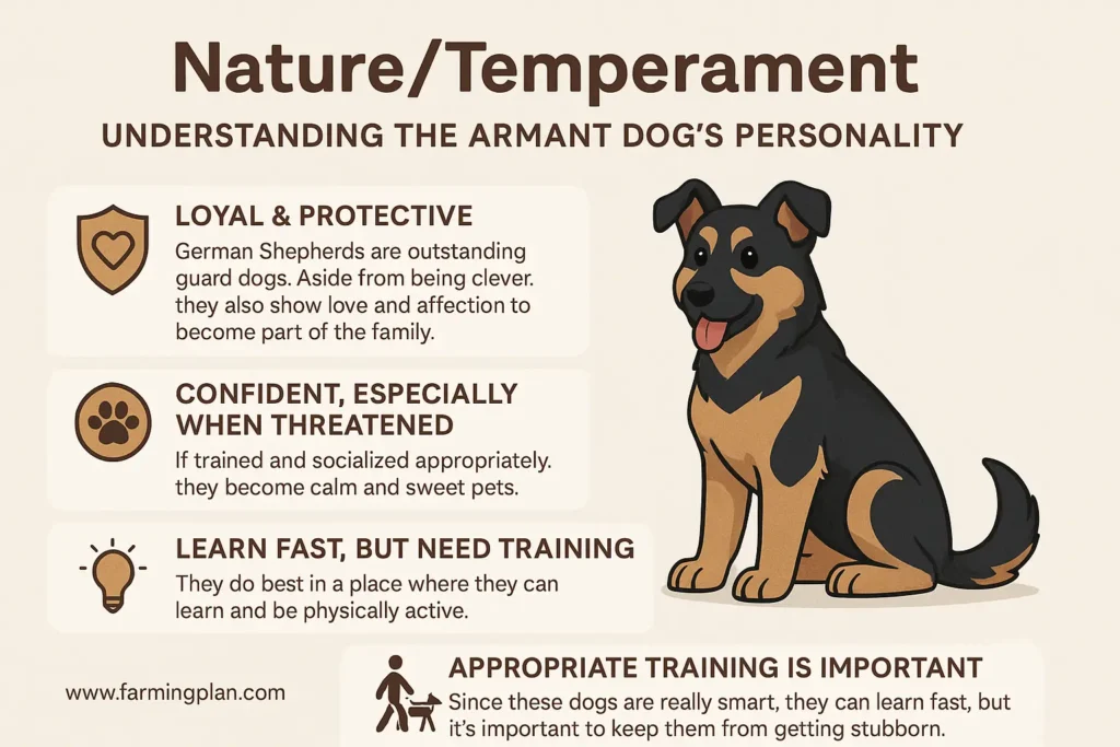 NatureTemperament Understanding the Armant Dog Personality