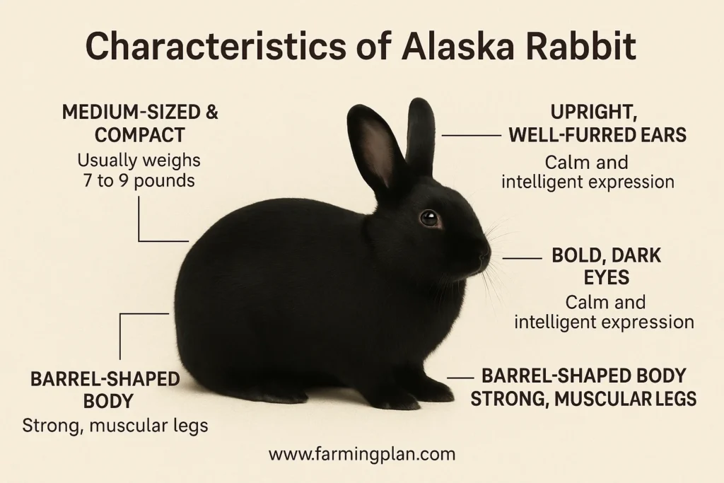characteristics of alaska rabbit