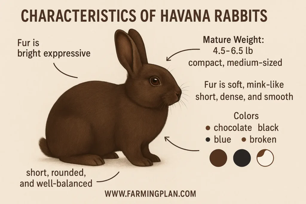 characteristics of havana rabbits
