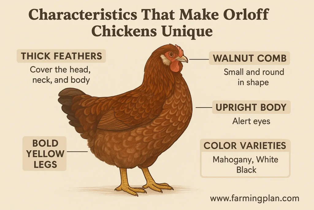 characteristics of orloff chickens