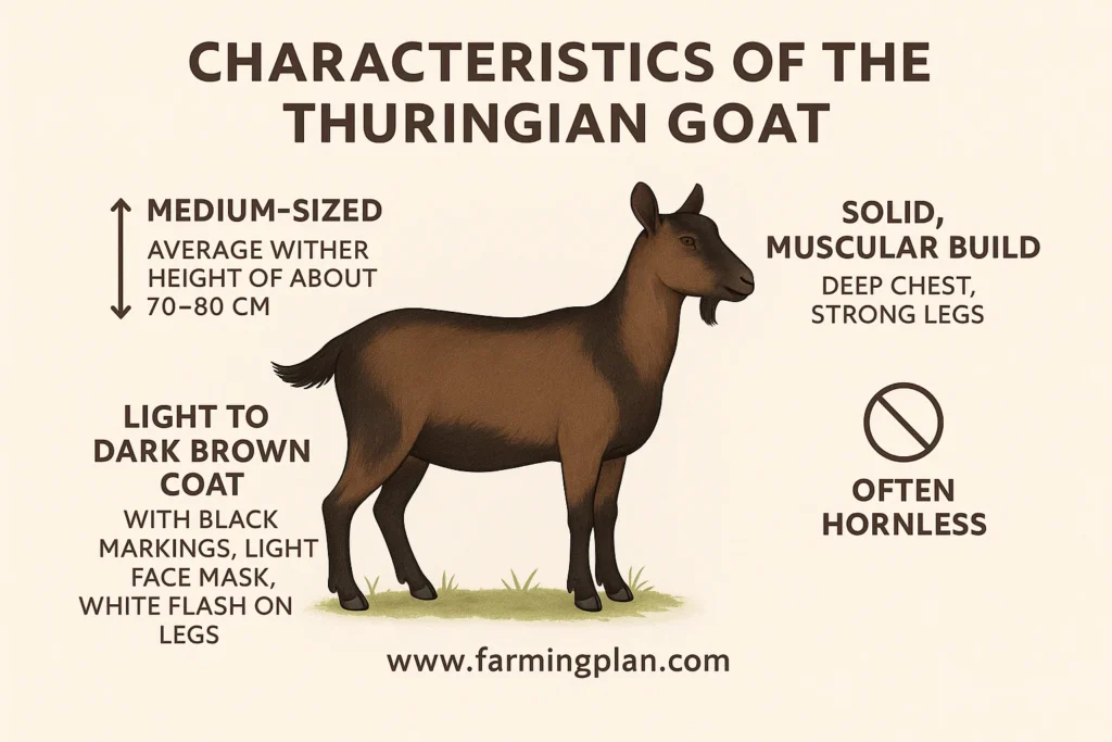 characteristics of the thuringian goat