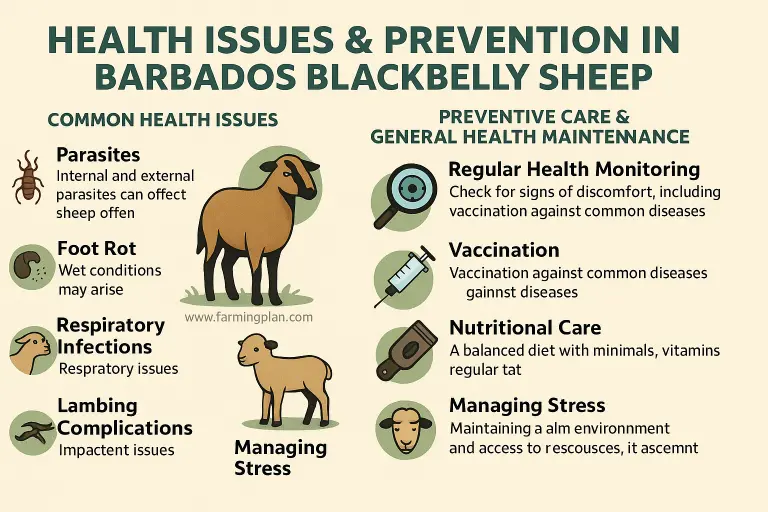 health issues & prevention in barbados blackbelly sheep