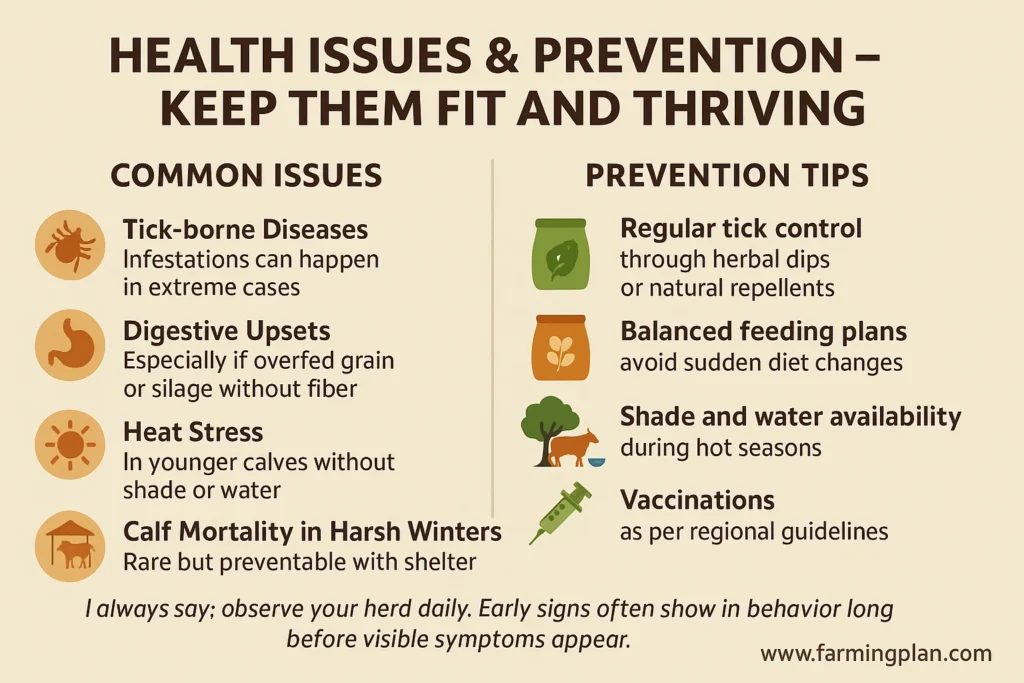 health issues & prevention of afrikaner cattle