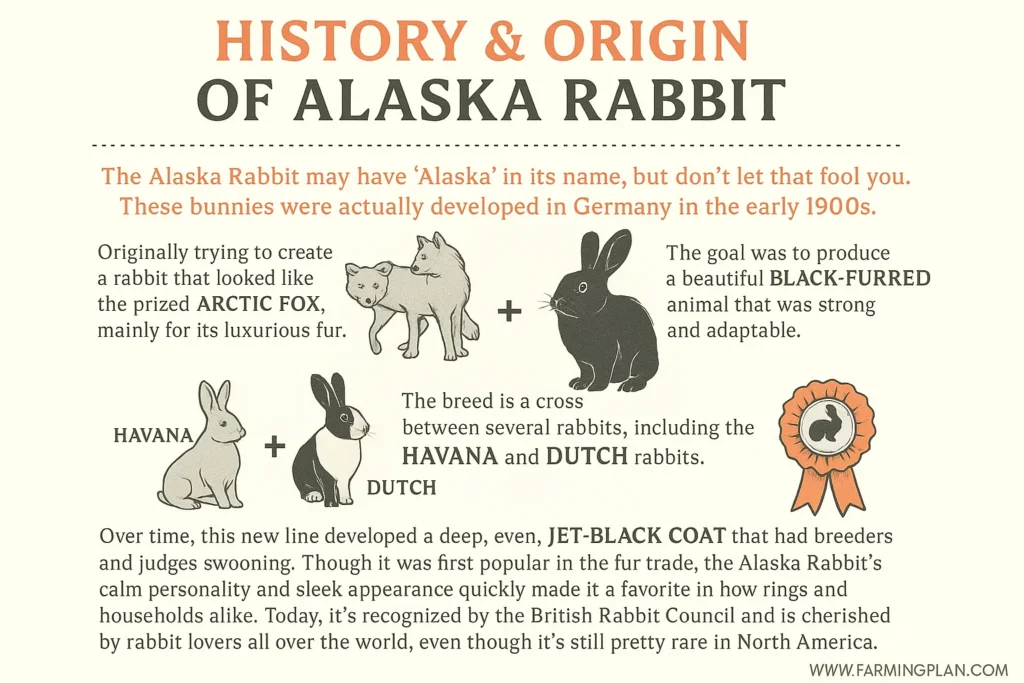 history & origin of alaska rabbit