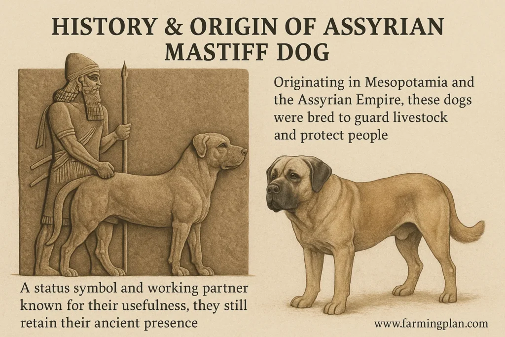 history & origin of assyrian mastiff dog