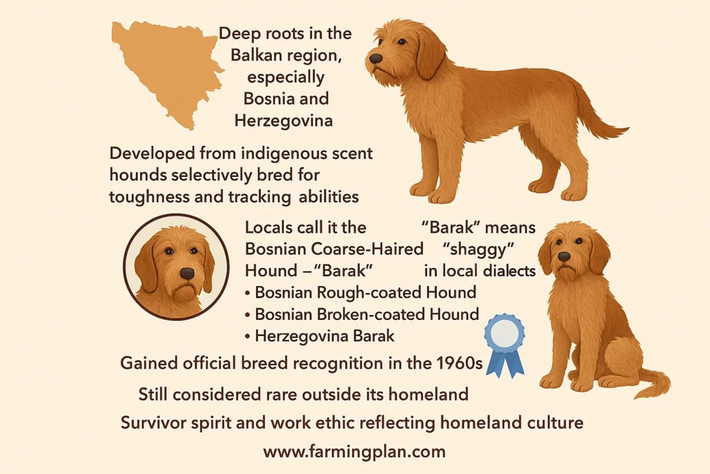 history & origin of barak hound dog