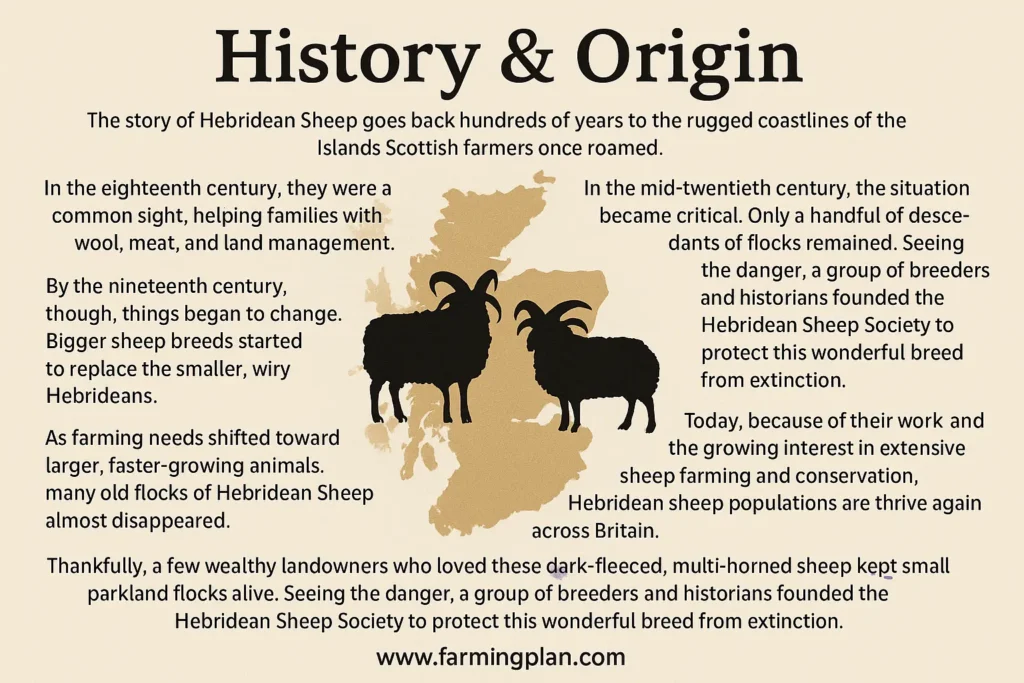 history & origin of hebridean sheep