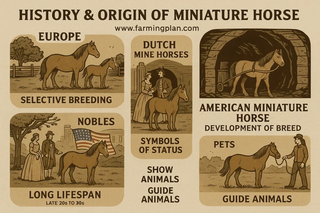 history & origin of miniature horse