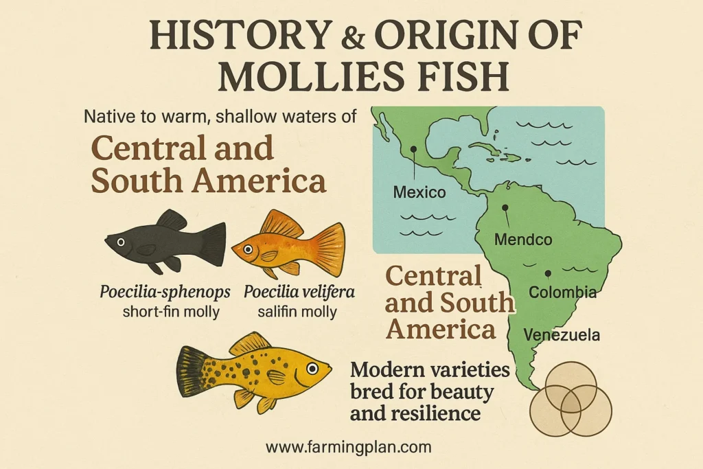 history & origin of mollies fish