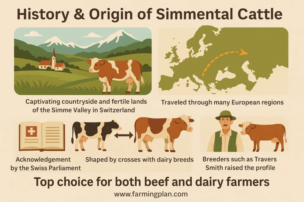 history & origin of simmental cattle
