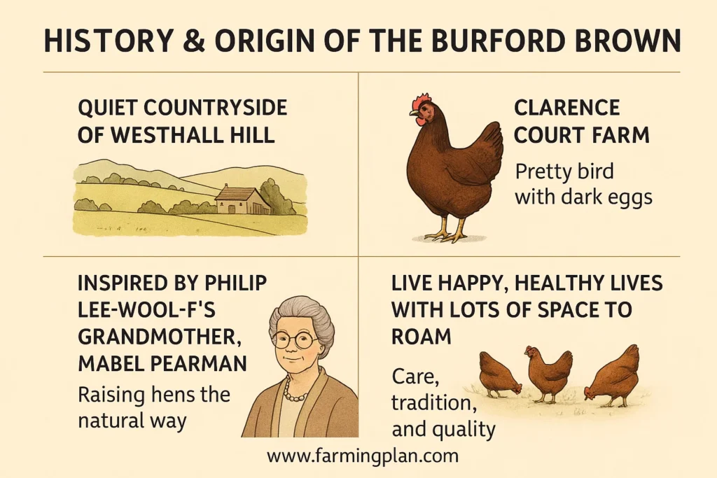 history & origin of the burford brown