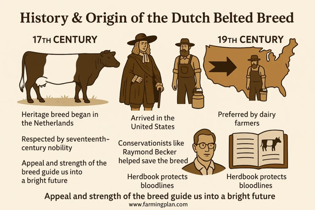 history & origin of the dutch belted breed