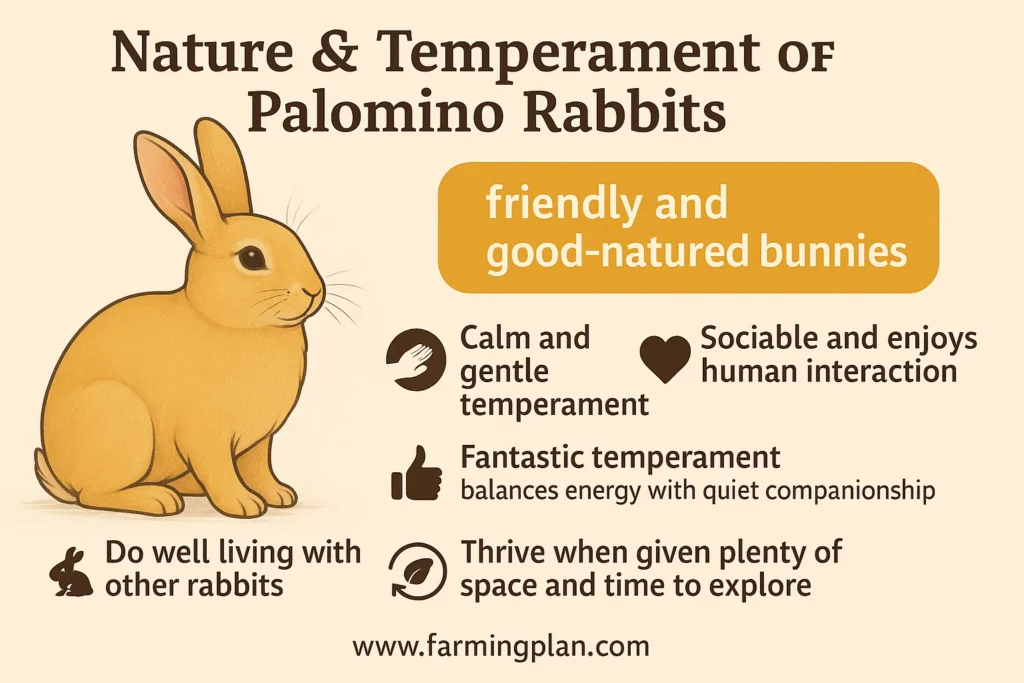 nature & temperament of palomino rabbits