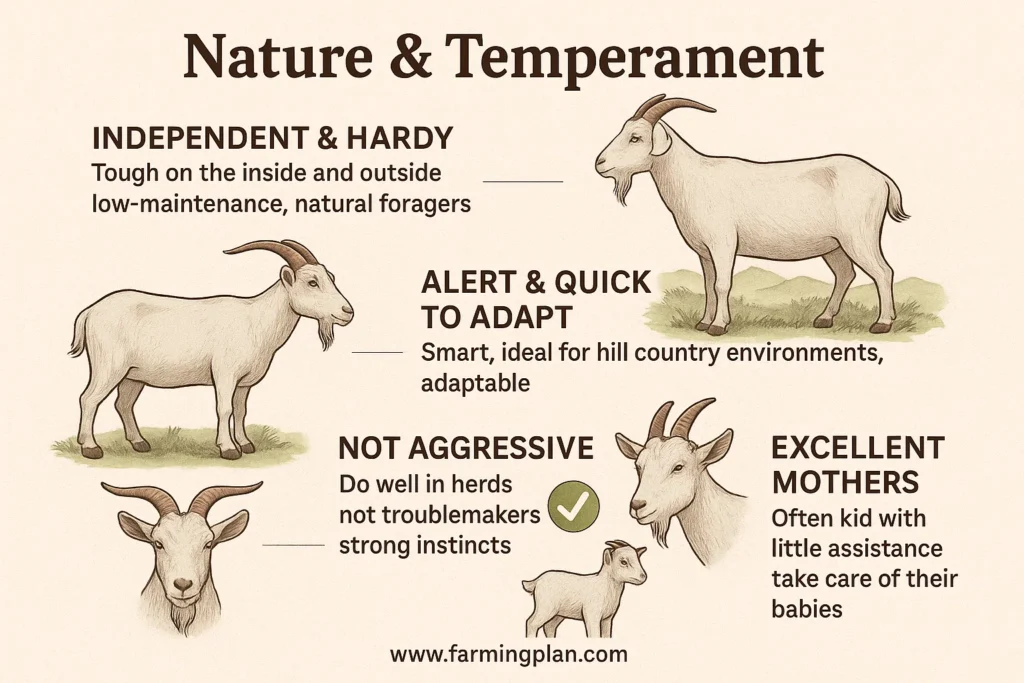 nature & temperament of the kiko goat