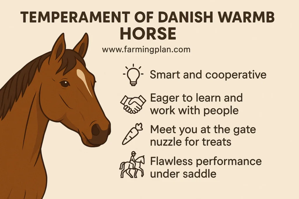 temperament of danish warmblood horse
