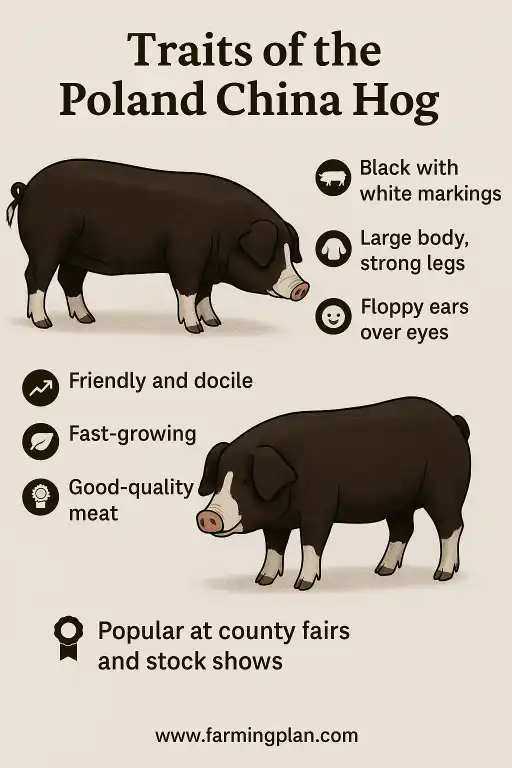 traits of the poland-china hog